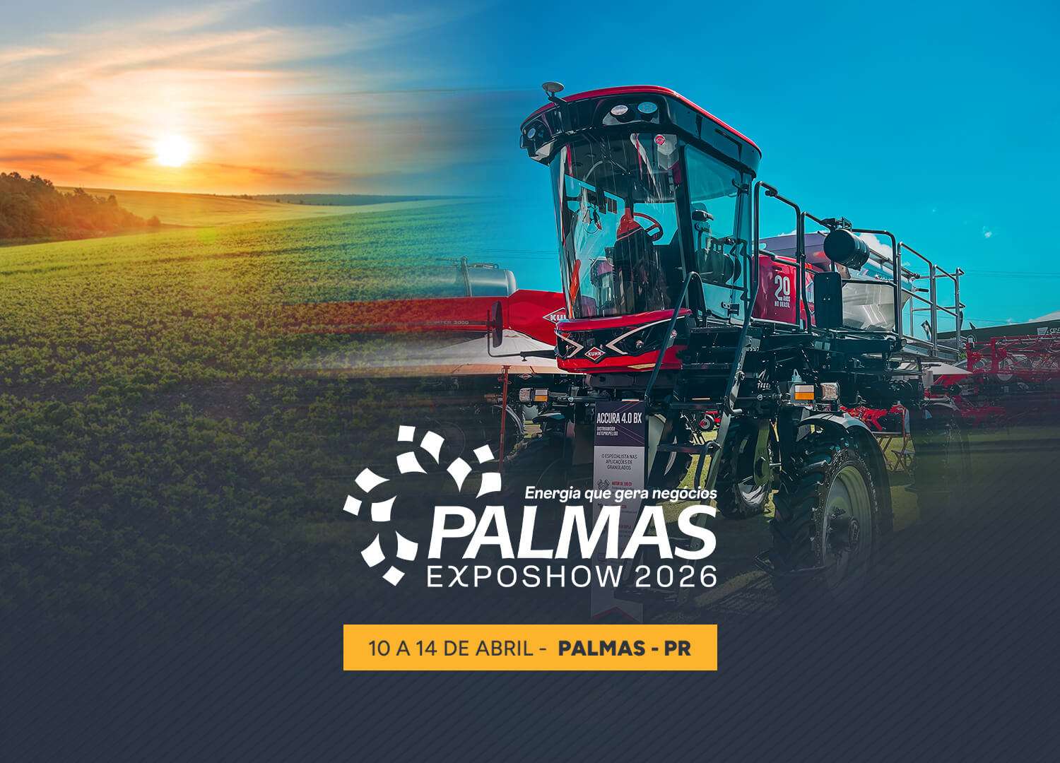 Silva Maquinas Banner Website Palmas ExpoShow 2026